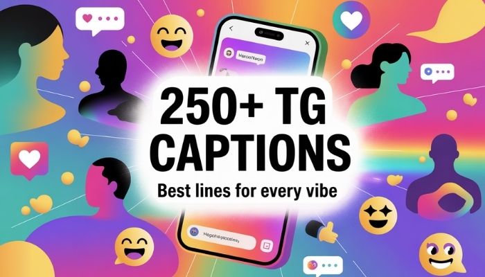 250+ TG Captions – Best Lines for Every Vibe