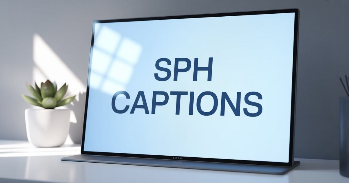 SPH Captions